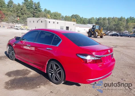 2017 Honda Accord Sport из США, поврежденный, VIN 1HGCR2F56HA084057